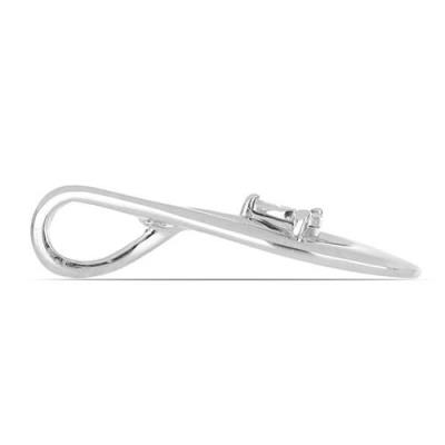 BUY GENUINE WHITE DIAMOND STYLISH PENDANT IN STERLING SILVER